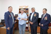 Представители Союза ветеранов Анголы Новосибирской области посетили Центральную библиотеку "Централизованной библиотечной системы Кочковского района".