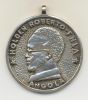 Наградная медаль члена  ФНЛА с профилем  Х. Роберто, 1975 г.