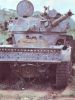Уничтоженный истребитель танков AML-90 